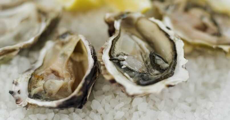 oysters to increase power