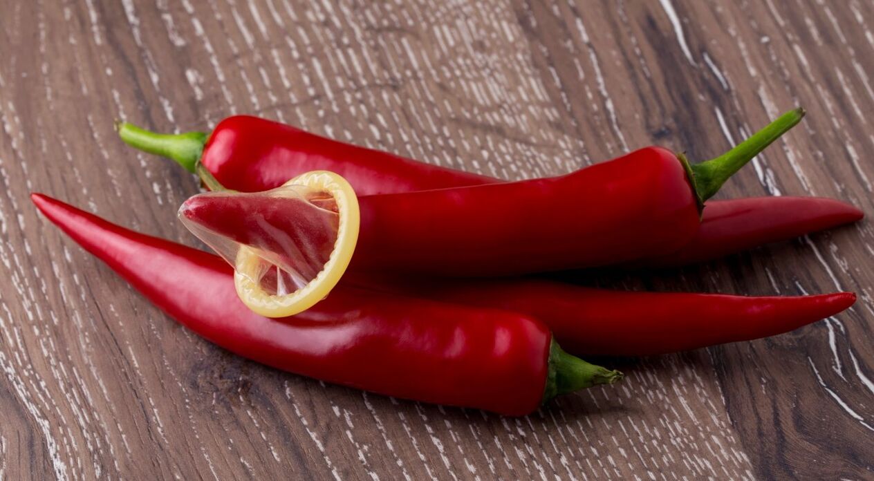Chili pepper increases testosterone levels in a man's body and improves activity
